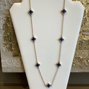 Quatrefoil Station Necklace